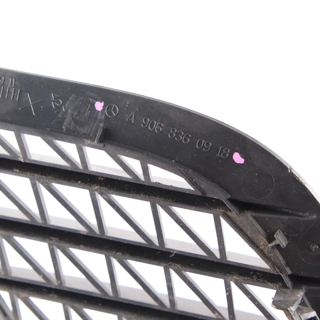 Hood Bonnet Grille Mercedes Sprinter W906 Right O/S Air Vent Cover to with Part number A9068360918 Hood Bonnet Grille Mercedes Sprinter W906 Right O/S Air Vent Cover - SKU rhd-A9068360918 - Part number A9068360918