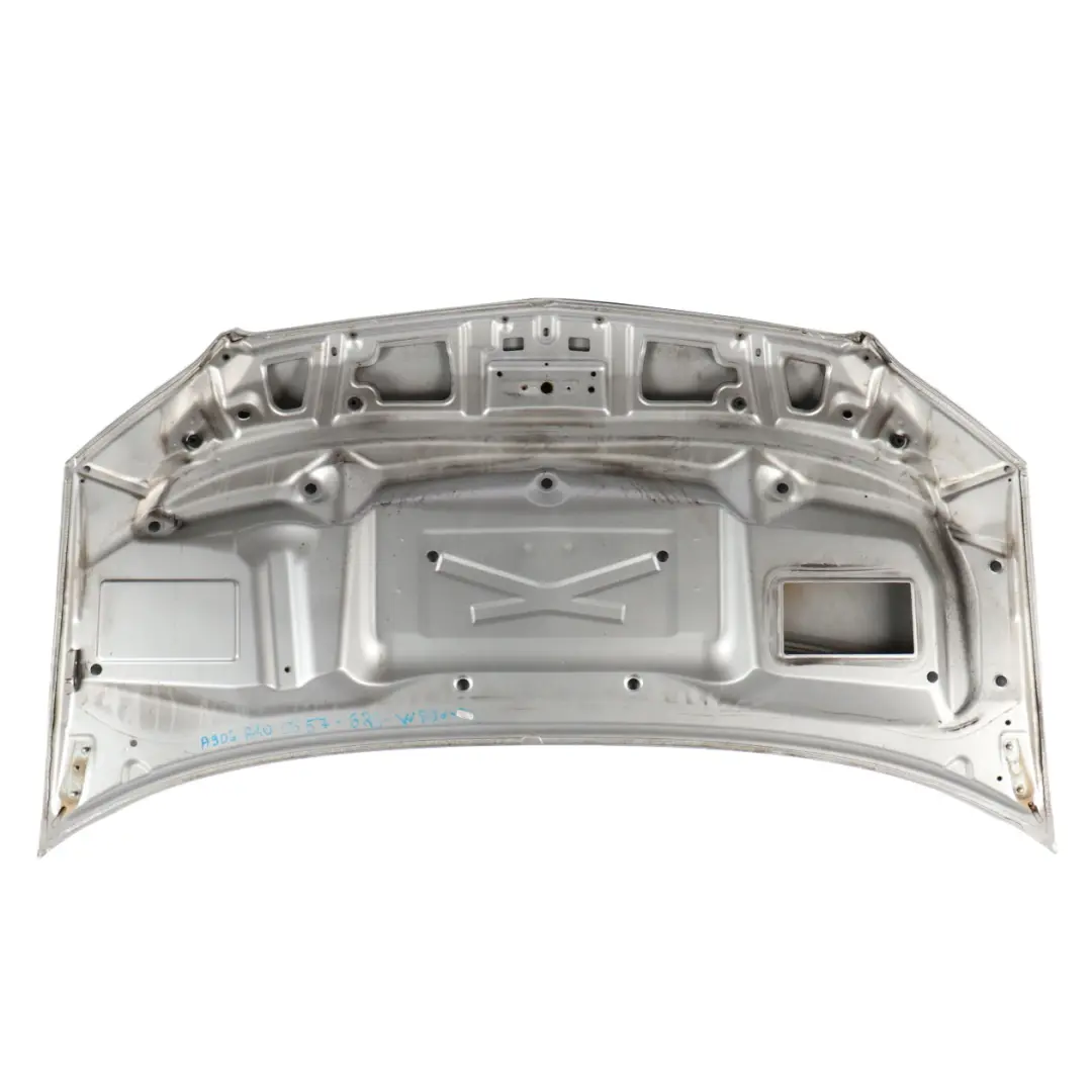 Hood Bonnet Trim Panel Brilliant Silver Metallic - 9744 to Mercedes Sprinter W906 with Part number A9067500102 Mercedes Sprinter W906 Hood Bonnet Trim Panel Brilliant Silver Metallic - 9744 - SKU rhd-A9068800357-BRS - Part number A9067500102