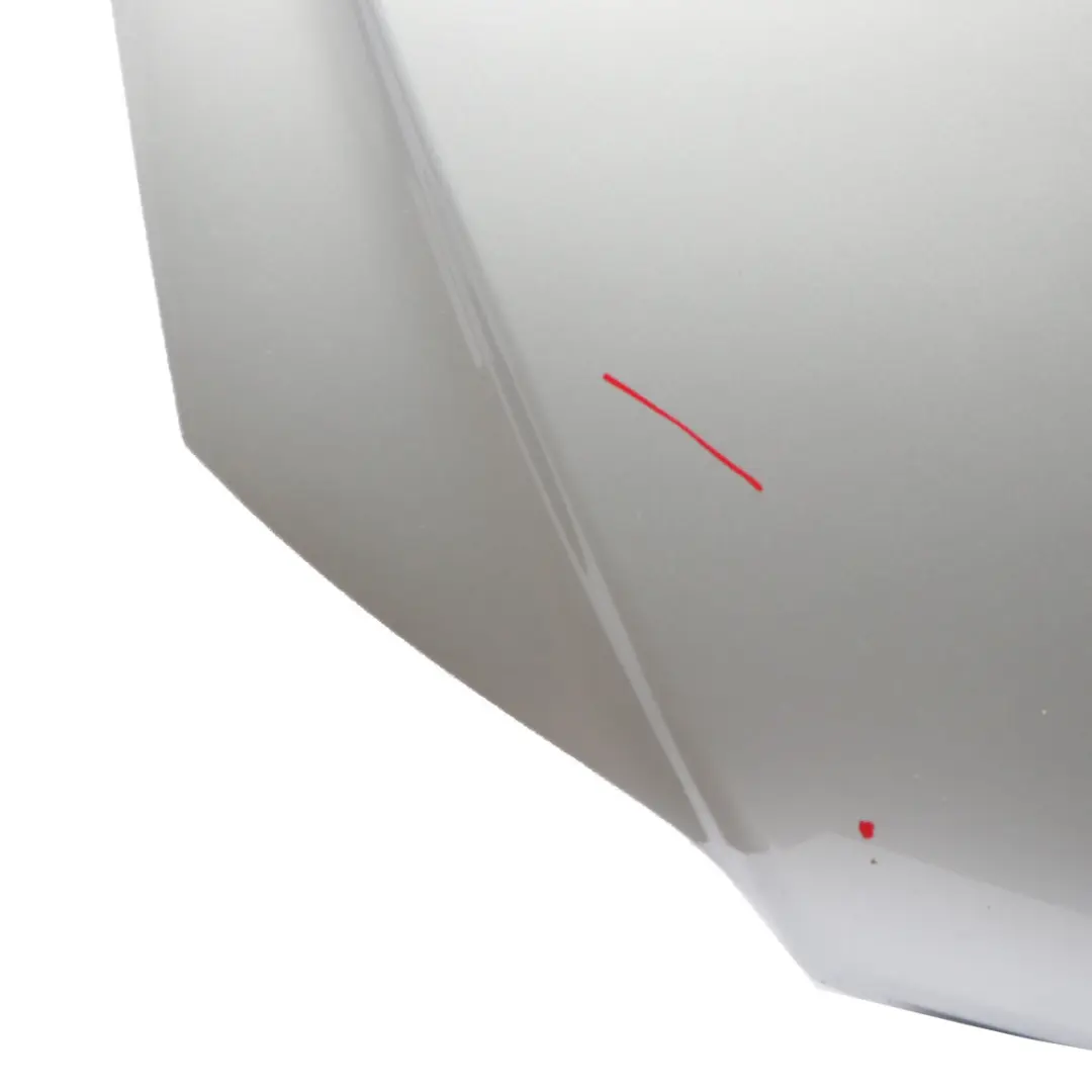 Hood Bonnet Trim Panel Brilliant Silver Metallic - 9744 to Mercedes Sprinter W906 with Part number A9067500102 Mercedes Sprinter W906 Hood Bonnet Trim Panel Brilliant Silver Metallic - 9744 - SKU rhd-A9068800357-BRS - Part number A9067500102