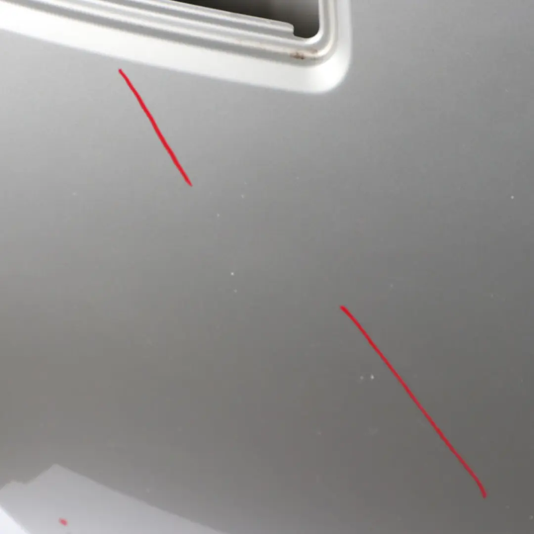 Hood Bonnet Trim Panel Brilliant Silver Metallic - 9744 to Mercedes Sprinter W906 with Part number A9067500102 Mercedes Sprinter W906 Hood Bonnet Trim Panel Brilliant Silver Metallic - 9744 - SKU rhd-A9068800357-BRS - Part number A9067500102