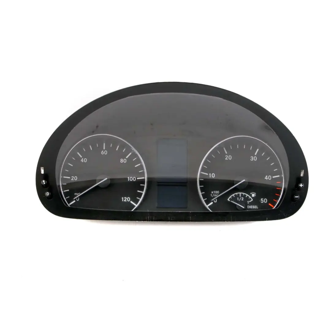 Mercedes-Benz Sprinter W906 Instrument Cluster Speedo Clocks Manual to with Part number A9069002800 Mercedes-Benz Sprinter W906 Instrument Cluster Speedo Clocks Manual - SKU rhd- A9069002800 - Part number A9069002800