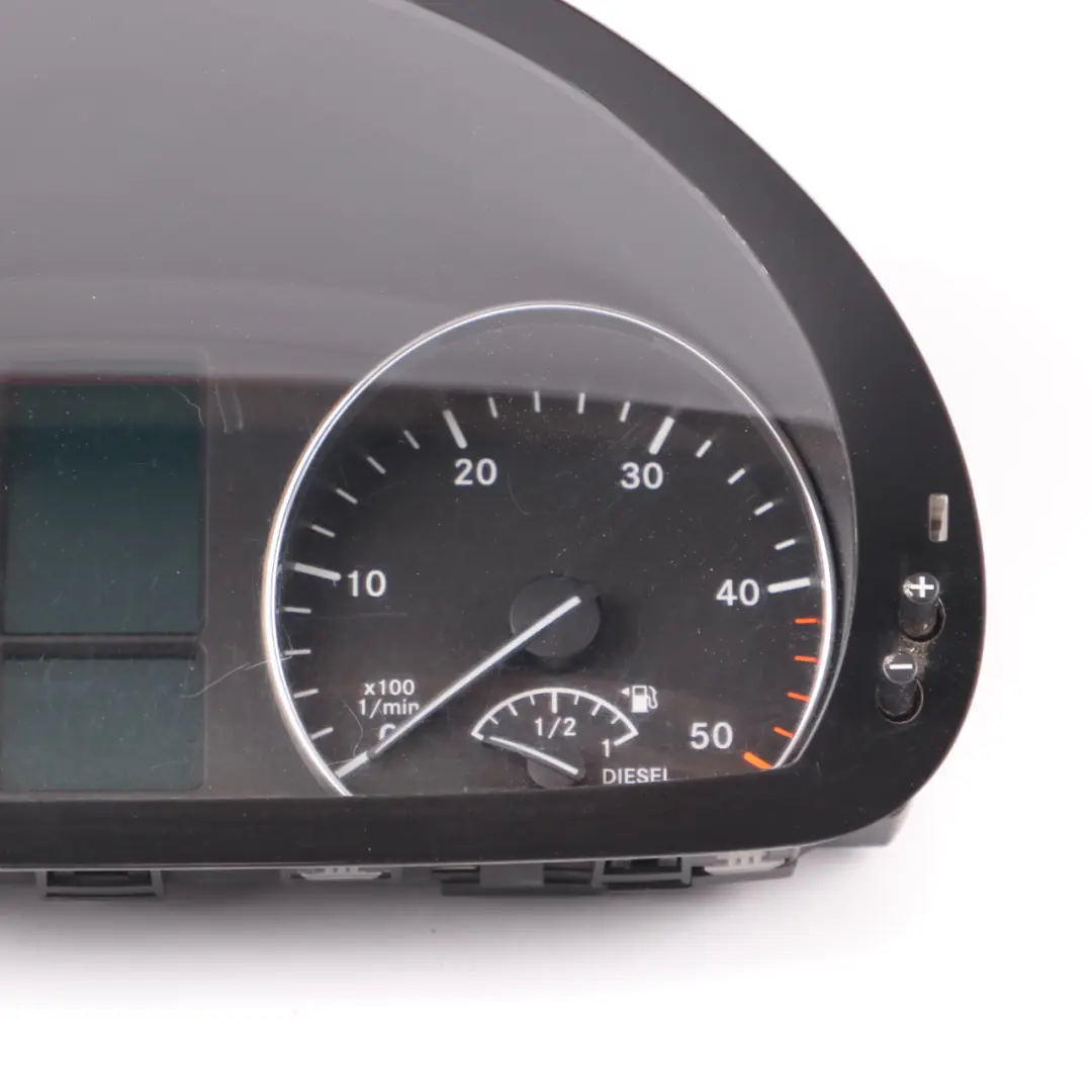 Instrument Cluster Speedo Clocks Meter Manual to Mercedes W906 Diesel with Part number A9069005800 Mercedes W906 Diesel Instrument Cluster Speedo Clocks Meter Manual - SKU rhd-A9069005800-1 - Part number A9069005800