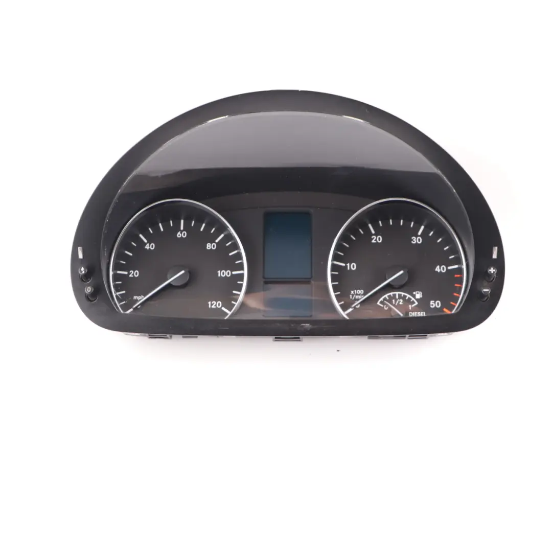Instrument Cluster Speedo Clocks Meter Manual to Mercedes W906 Diesel with Part number A9069007502 Mercedes W906 Diesel Instrument Cluster Speedo Clocks Meter Manual - SKU rhd-A9069007502-1 - Part number A9069007502