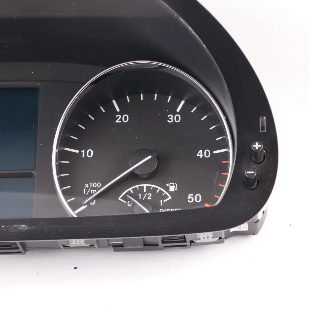 Instrument Cluster Speedo Clocks Meter Manual to Mercedes W906 Diesel with Part number A9069007502 Mercedes W906 Diesel Instrument Cluster Speedo Clocks Meter Manual - SKU rhd-A9069007502-1 - Part number A9069007502