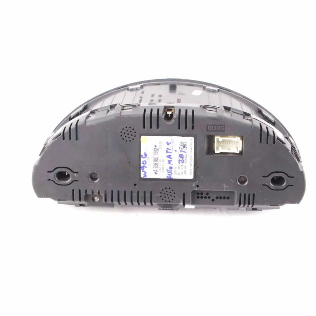 Instrument Cluster Speedo Clocks Automatic to Mercedes W906 Diesel with Part number A9069007502 Mercedes W906 Diesel Instrument Cluster Speedo Clocks Automatic - SKU rhd-A9069007502 - Part number A9069007502