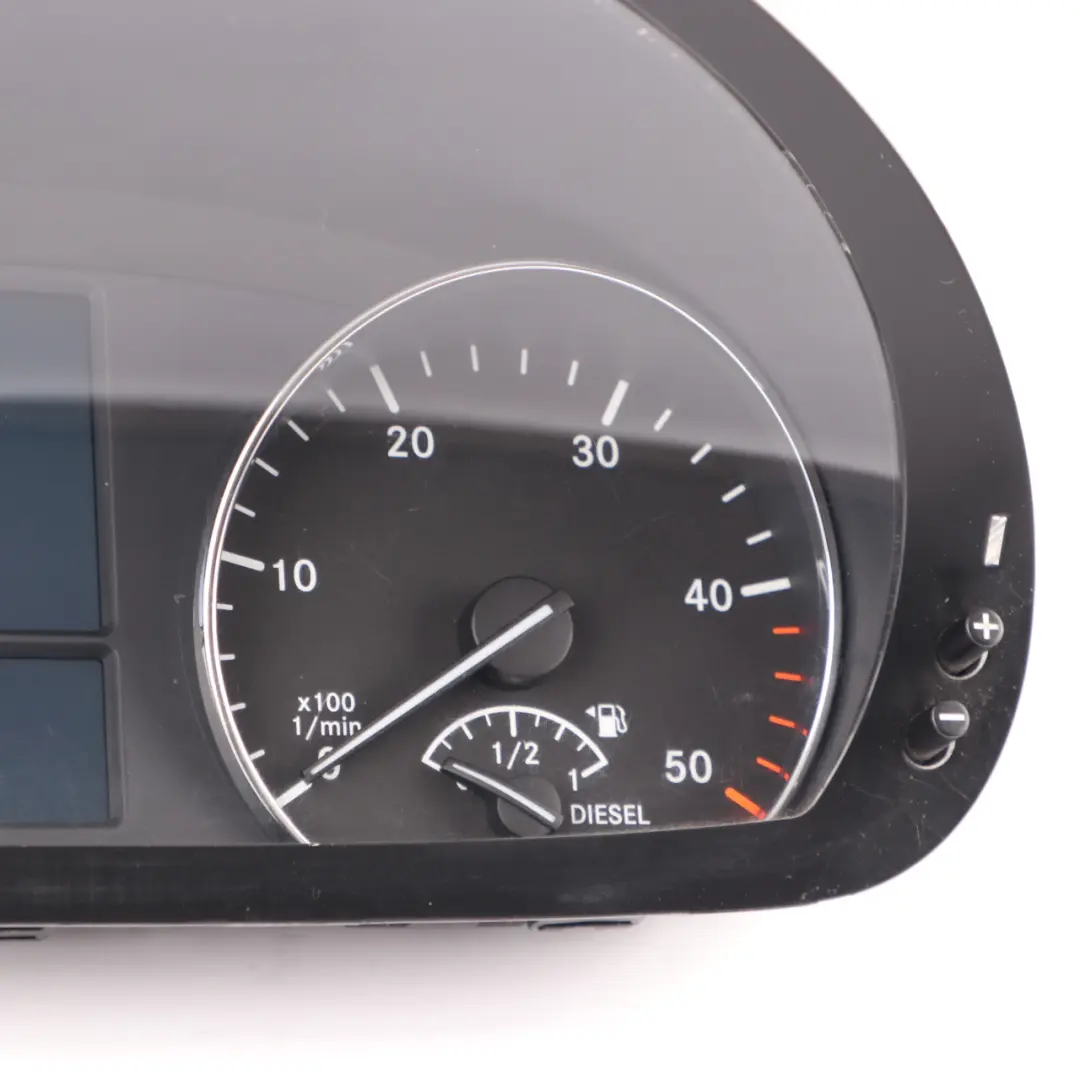 Instrument Cluster Speedo Clocks Meter Manual to Mercedes W906 Diesel with Part number A9069008303 Mercedes W906 Diesel Instrument Cluster Speedo Clocks Meter Manual - SKU rhd-A9069008303-1 - Part number A9069008303