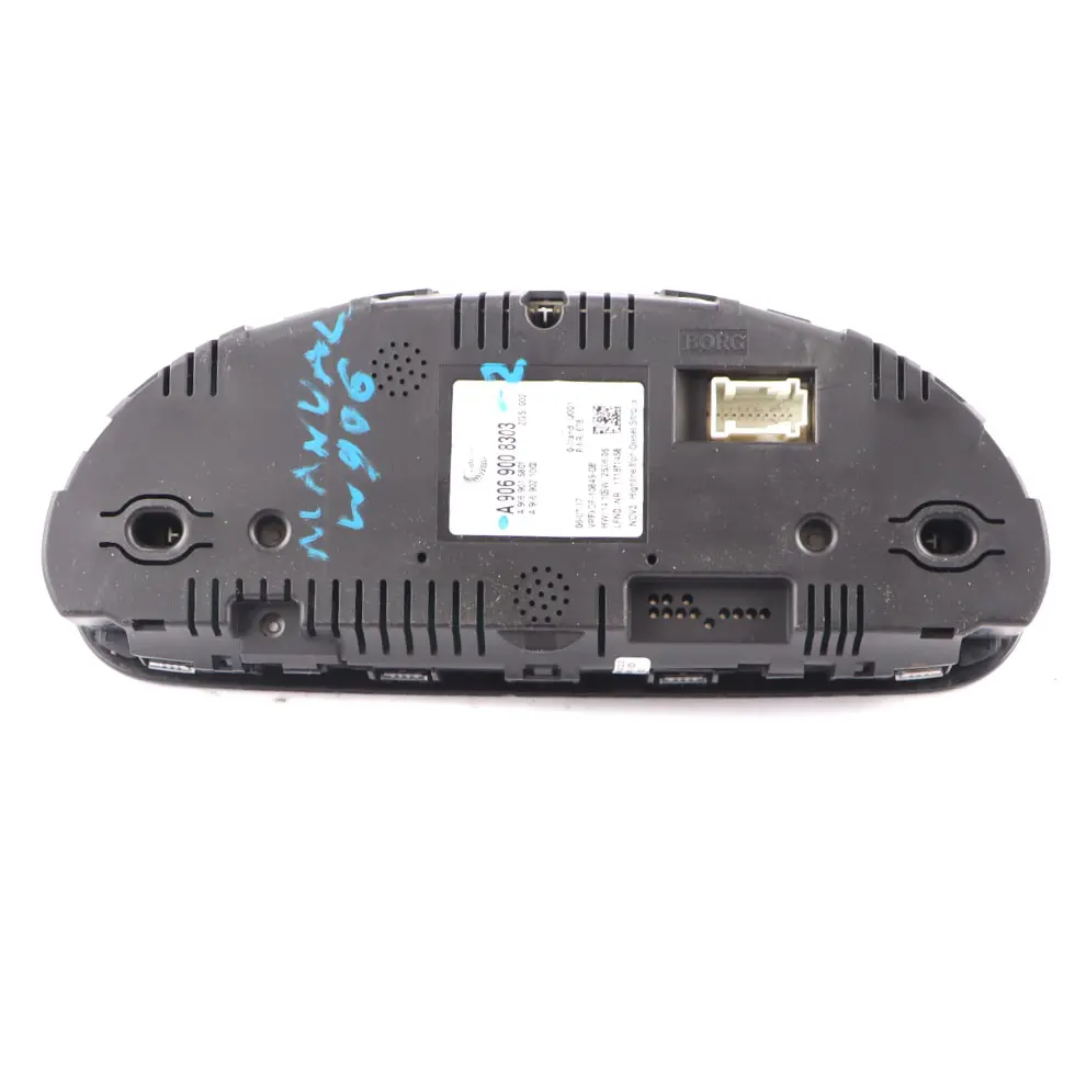 OM651 Diesel Instrument Cluster Speedo Clocks to Mercedes W906 with Part number A9069008303 Mercedes W906 OM651 Diesel Instrument Cluster Speedo Clocks - SKU rhd-A9069008303-2 - Part number A9069008303