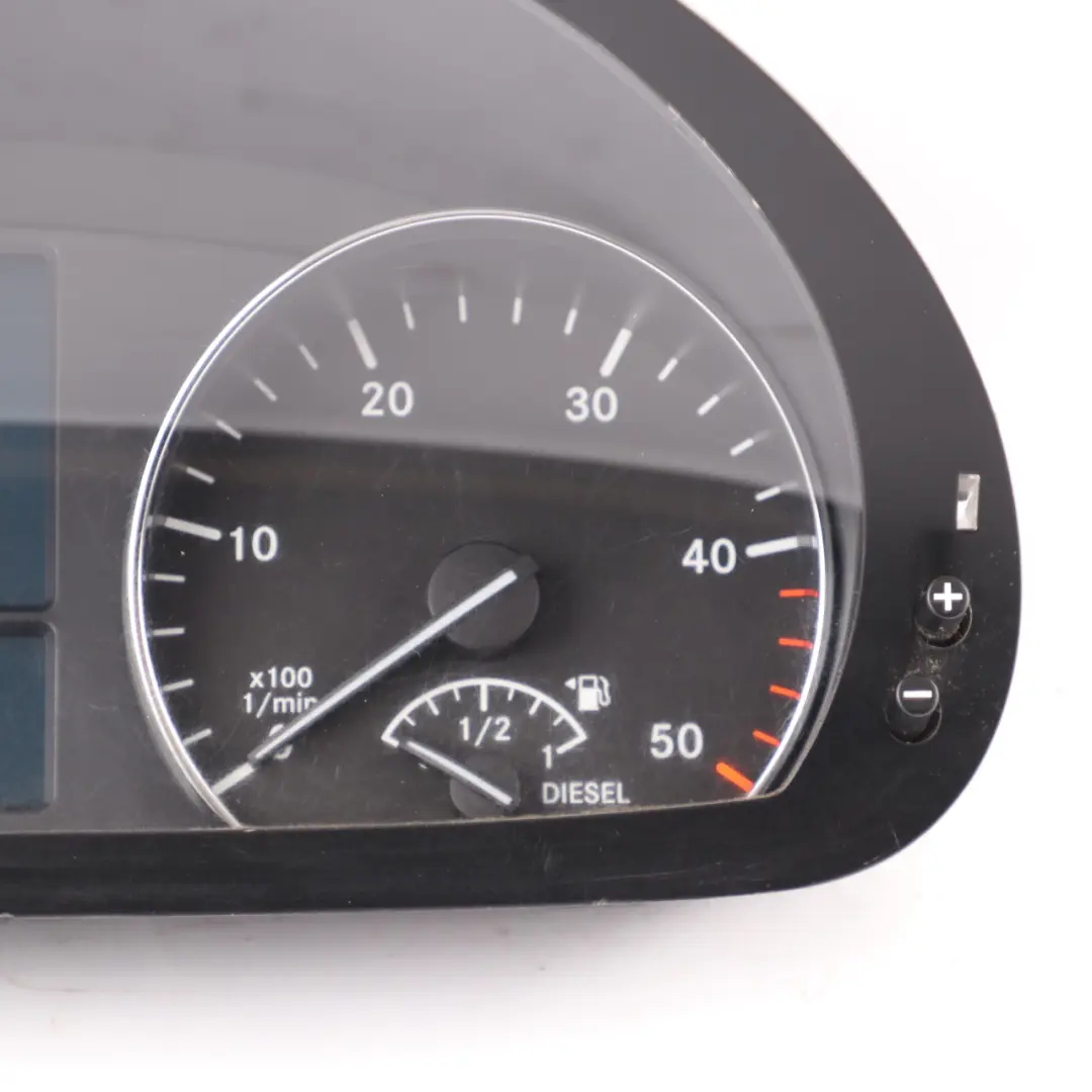 OM651 Diesel Instrument Cluster Speedo Clocks to Mercedes W906 with Part number A9069008303 Mercedes W906 OM651 Diesel Instrument Cluster Speedo Clocks - SKU rhd-A9069008303-2 - Part number A9069008303