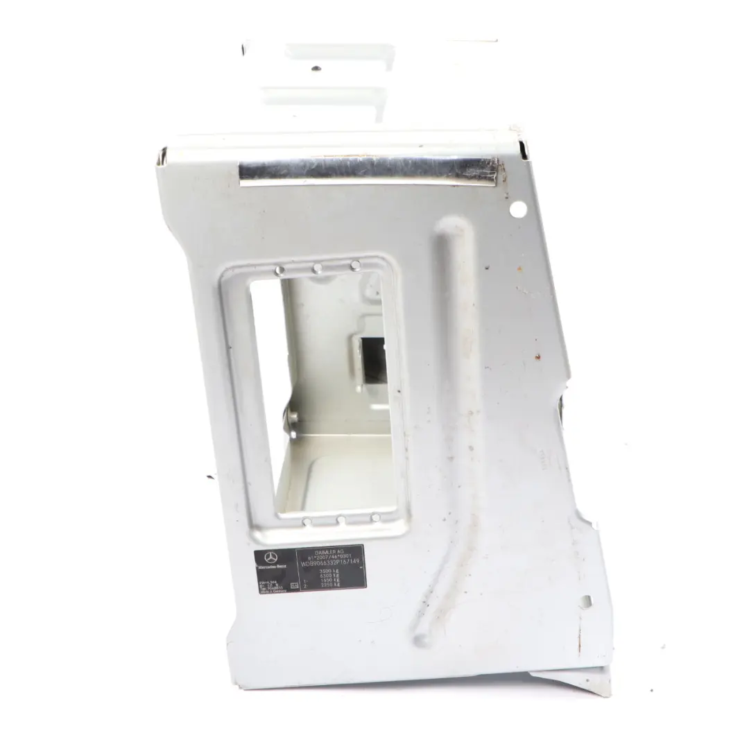 Front Right O/S Driver Seat Mount Base Brilliant Silver to Mercedes W906 Seat Box with Part number A9069106700 Mercedes W906 Seat Box Front Right O/S Driver Seat Mount Base Brilliant Silver - SKU rhd-A9069106700-BRS - Part number A9069106700