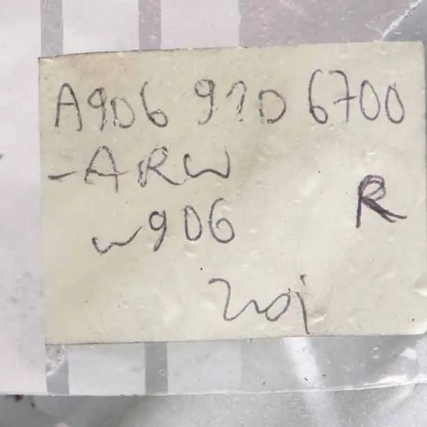 Front Right O/S Driver Seat Mount Base Set to Mercedes W906 Seat Box with Part number A9069106700 Mercedes W906 Seat Box Front Right O/S Driver Seat Mount Base Set - SKU rhd-A9069106700 - Part number A9069106700