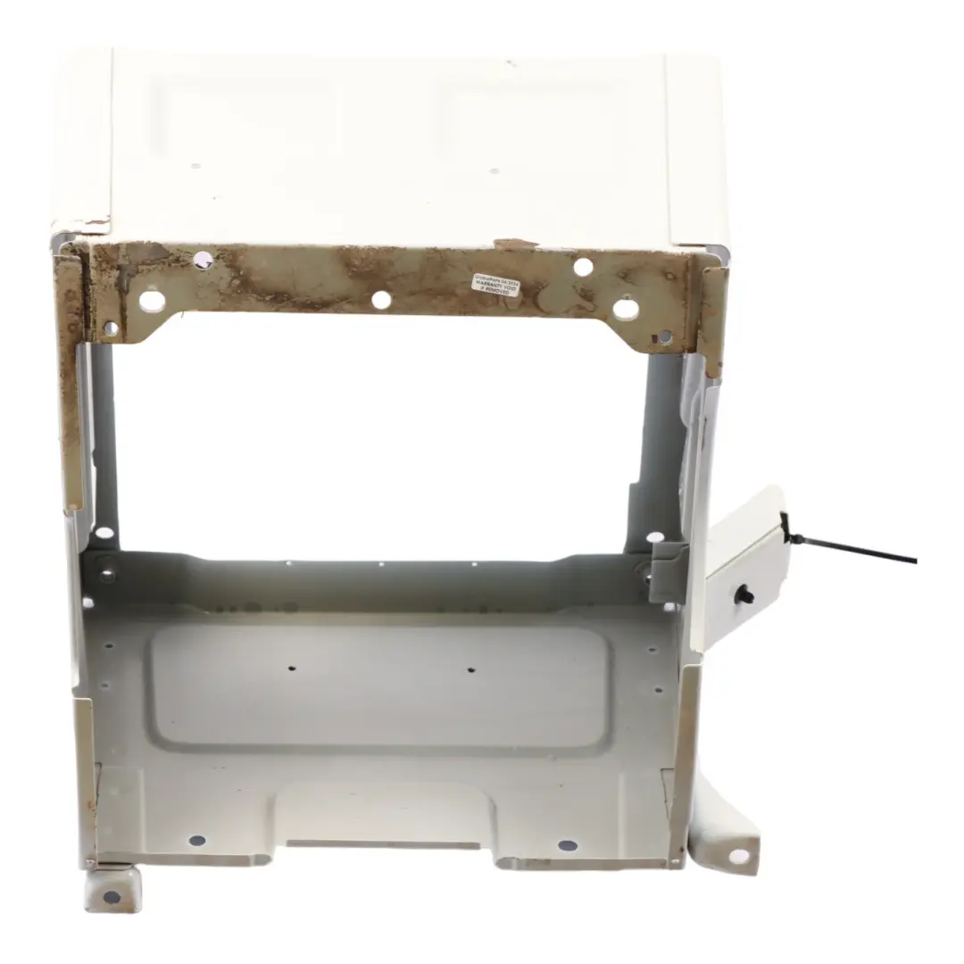 Front Right O/S Driver Seat Mount Base Arctic White to Mercedes W910 Seat Box with Part number A9079100301 Mercedes W910 Seat Box Front Right O/S Driver Seat Mount Base Arctic White - SKU rhd-A9079100301-ARW - Part number A9079100301