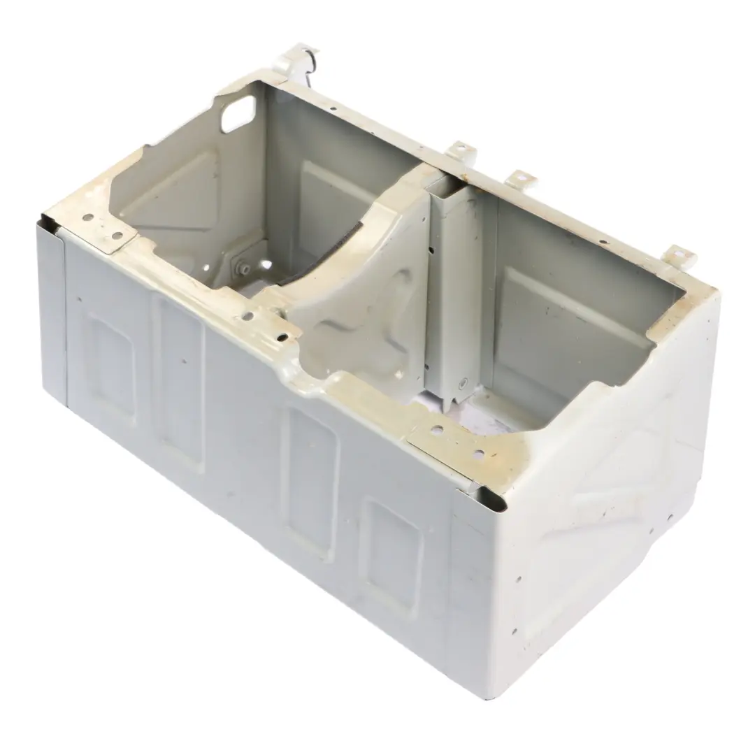 Front Left N/S Passenger Mount Base Arctic White - 9147 to Mercedes W910 Seat Box with Part number A9079101801 Mercedes W910 Seat Box Front Left N/S Passenger Mount Base Arctic White - 9147 - SKU rhd-A9079101801-ARW - Part number A9079101801