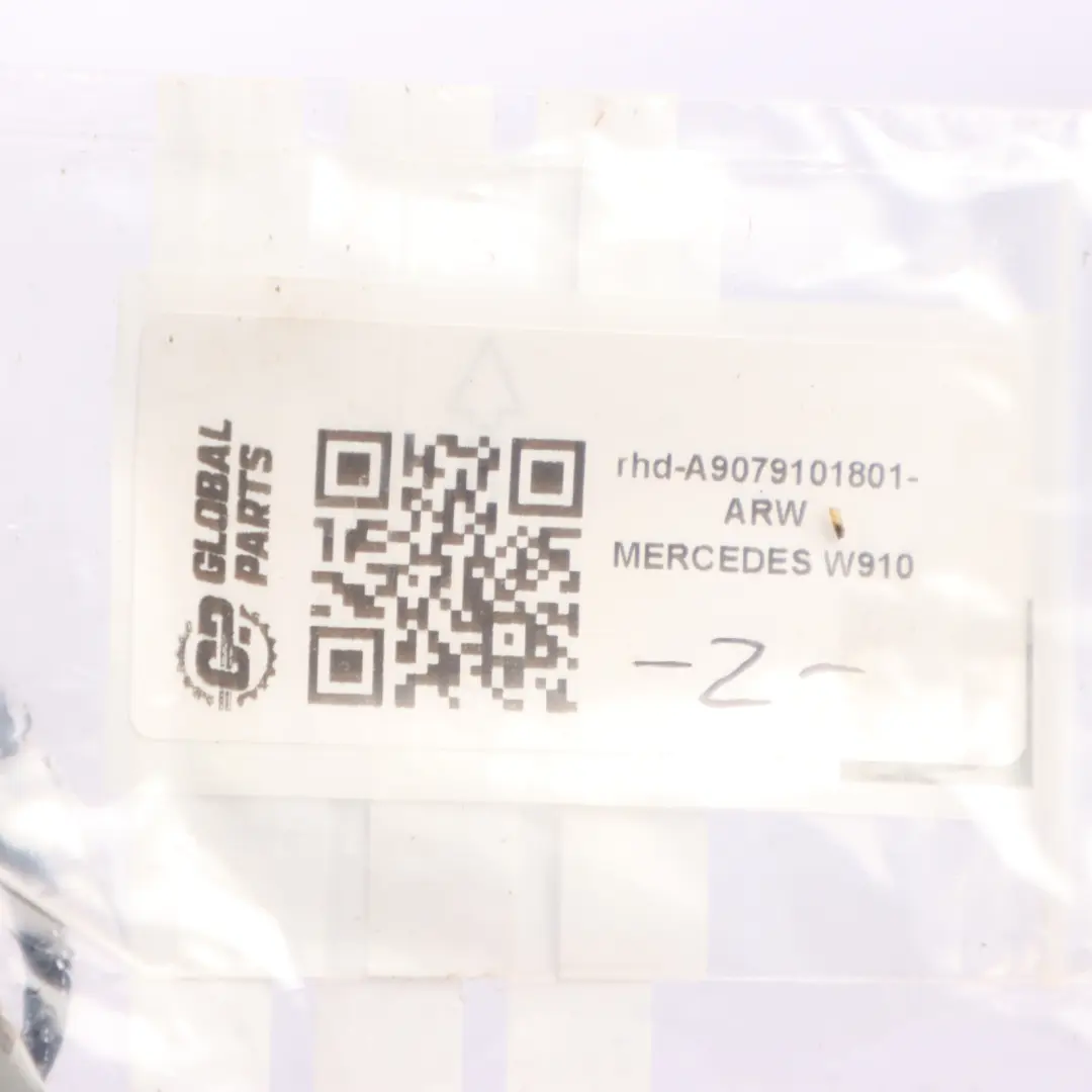 Front Left N/S Passenger Mount Base Arctic White - 9147 to Mercedes W910 Seat Box with Part number A9079101801 Mercedes W910 Seat Box Front Left N/S Passenger Mount Base Arctic White - 9147 - SKU rhd-A9079101801-ARW - Part number A9079101801