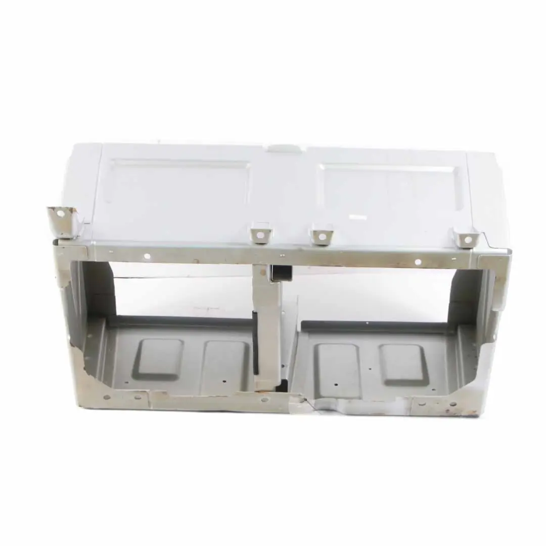 Front Left N/S Passenger Seat Mount Base Iridium Silver to Mercedes W910 Seat Box with Part number A9079101801 Mercedes W910 Seat Box Front Left N/S Passenger Seat Mount Base Iridium Silver - SKU rhd-A9079101801-IRS - Part number A9079101801