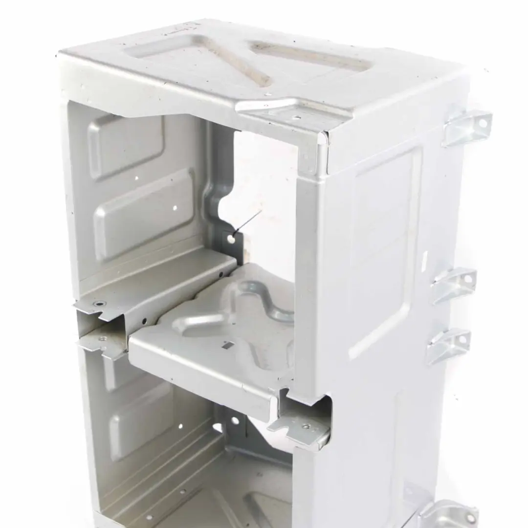 Front Left N/S Passenger Seat Mount Base Iridium Silver to Mercedes W910 Seat Box with Part number A9079101801 Mercedes W910 Seat Box Front Left N/S Passenger Seat Mount Base Iridium Silver - SKU rhd-A9079101801-IRS - Part number A9079101801