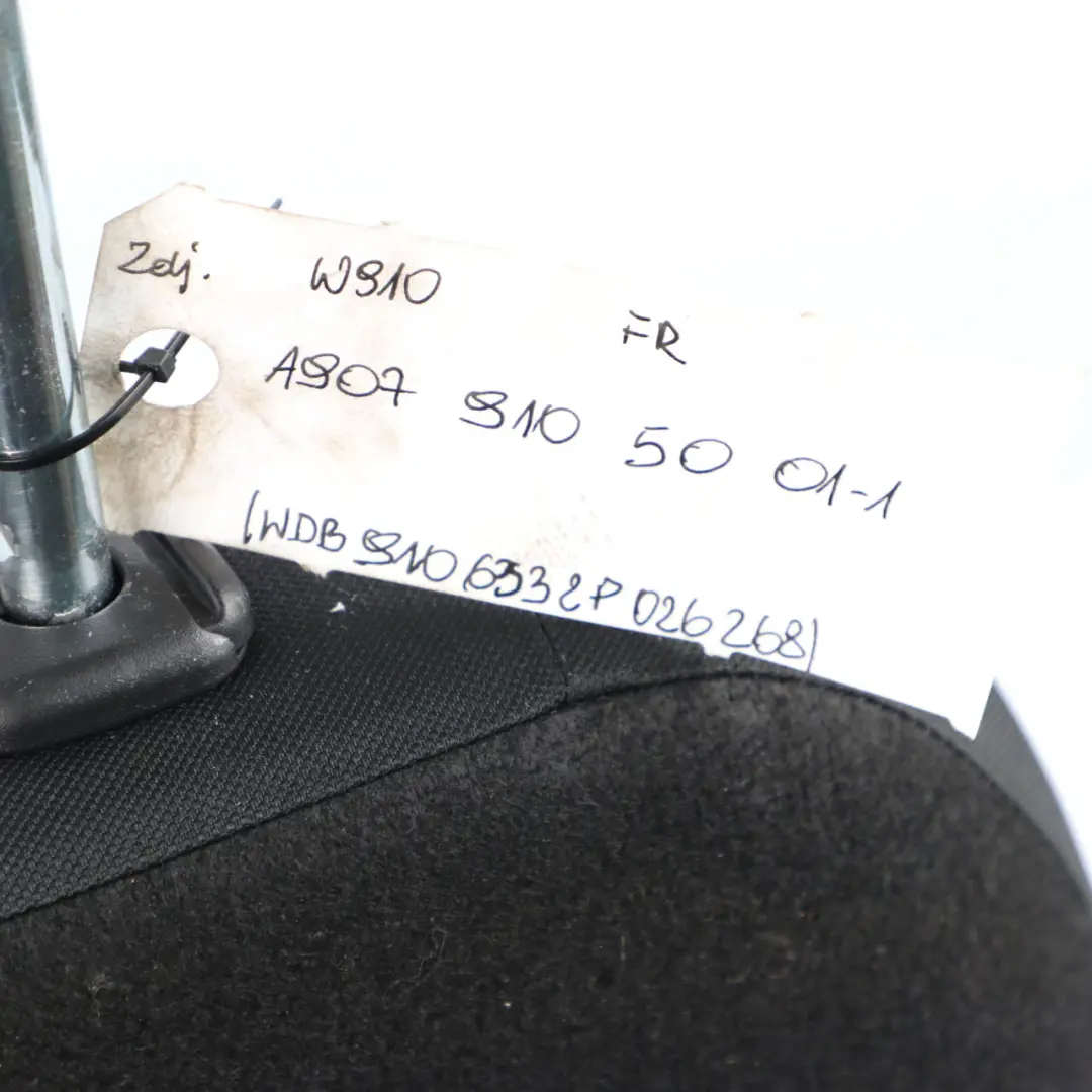  Front Seat Mercedes W910 Sprinter Single Right O/S Cloth Black Maturin Fabric - SKU rhd-A9079105001-1 - Part number A9079105001