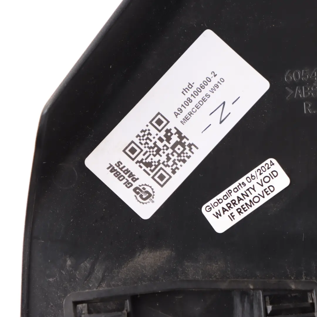 Wing Mirror Mercedes Sprinter W907 W910 Mirror Door Right O/S Black to with Part number A9108100600 Wing Mirror Mercedes Sprinter W907 W910 Mirror Door Right O/S Black - SKU rhd-A9108100600-2 - Part number A9108100600