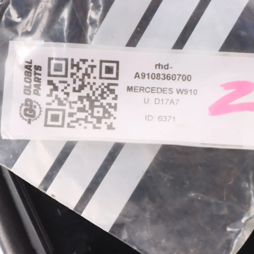 W907 W910 Hood Bonnet Grille Left N/S Vent to Mercedes Sprinter with Part number A9108360700 Mercedes Sprinter W907 W910 Hood Bonnet Grille Left N/S Vent - SKU rhd-A9108360700 - Part number A9108360700