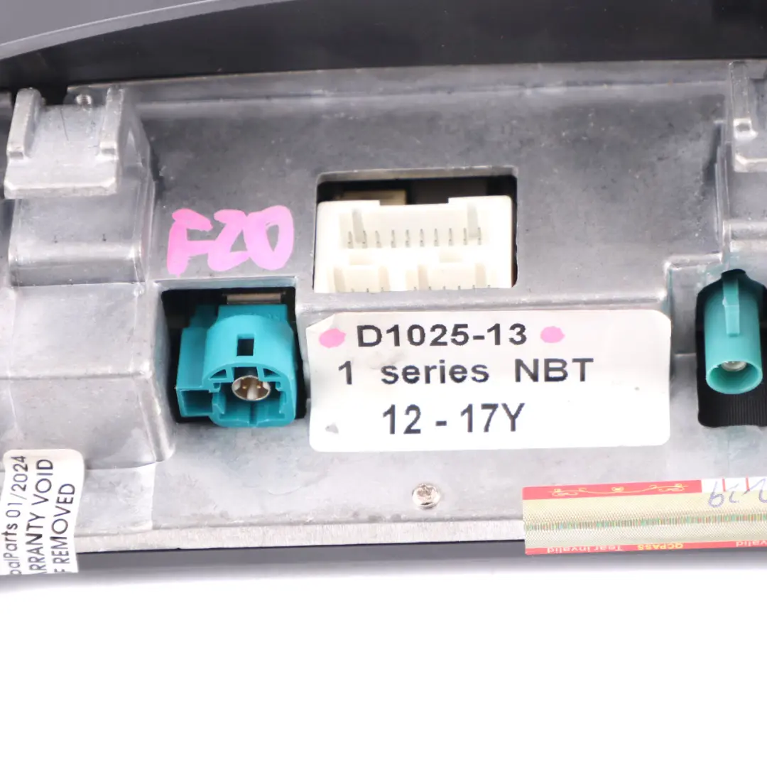  On-Board Screen BMW F20 F21 F30 F31 Information Display Touch Monitor 10,25" - SKU rhd-D1025-13 - Part number D1025-13