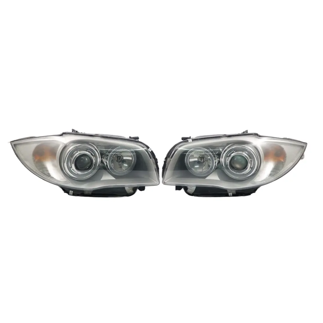 BMW 1 Series E87 Headlight Headlamp Set Lamp Front N/O/S Right Left DEPO - SKU rhd-DEPO-E87-SET - Part number rhd-DEPO-E87-SET
