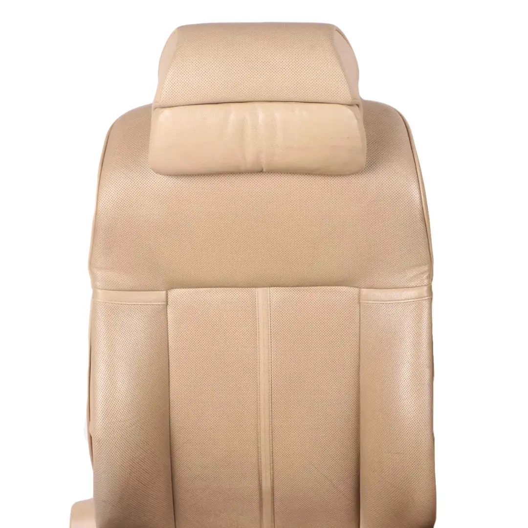 Climate Leather Nasca Beige Interior Seats Seat Memory to BMW E60 Comfort with Part number 7146138 BMW E60 Comfort Climate Leather Nasca Beige Interior Seats Seat Memory - SKU rhd-E60 Beige Leather Seats Active Comfort - Part number 7146138