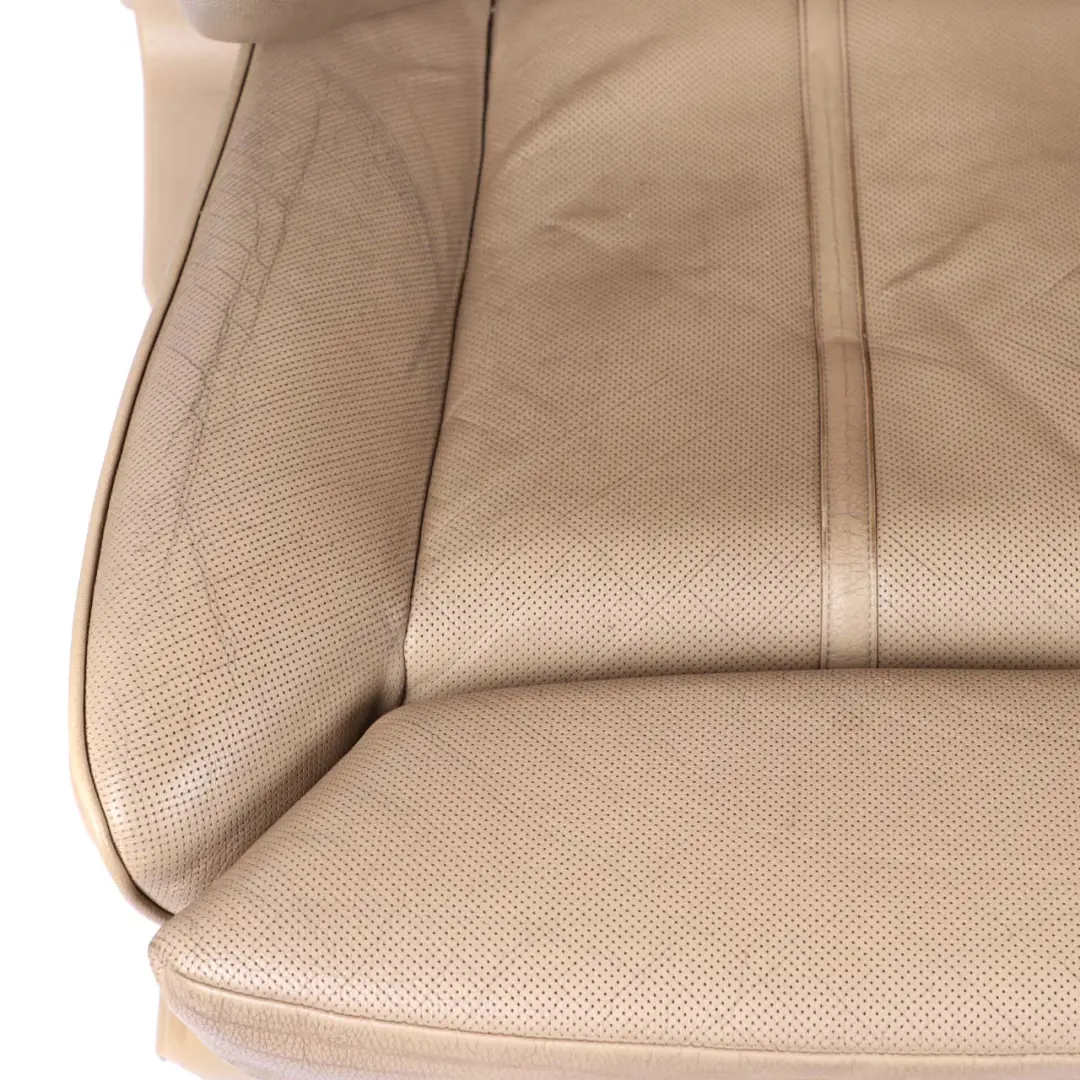 Climate Leather Nasca Beige Interior Seats Seat Memory to BMW E60 Comfort with Part number 7146138 BMW E60 Comfort Climate Leather Nasca Beige Interior Seats Seat Memory - SKU rhd-E60 Beige Leather Seats Active Comfort - Part number 7146138