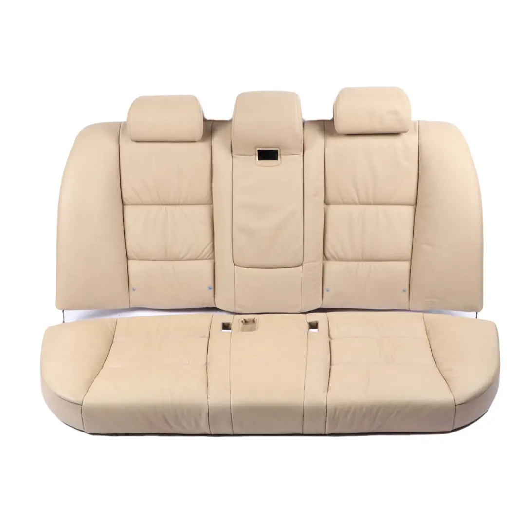 BMW 5 Series E60 LCI Saloon Leather Dakota Beige Interior Seats Front Rear Seat - SKU rhd-E60 Beige Leather Seats - Part number 7113105
