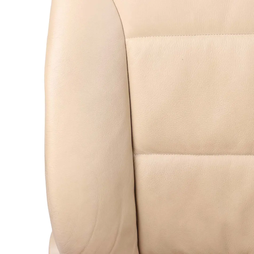 BMW 5 Series E60 LCI Saloon Leather Dakota Beige Interior Seats Front Rear Seat - SKU rhd-E60 Beige Leather Seats - Part number 7113105