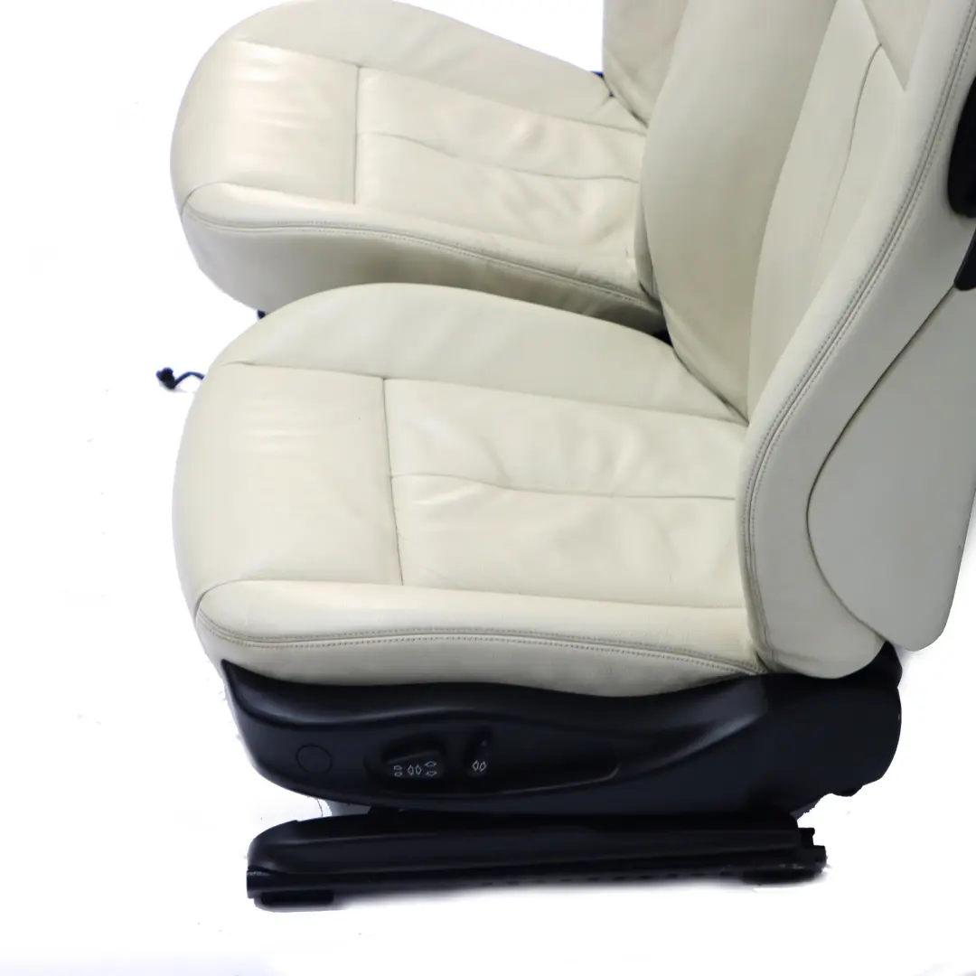 BMW E63 Seats Individual Leather Merino Platinum Front Left Right Seat Memory - SKU rhd-E63 Individual Leather Front Seats - Part number E63 Individual Leather Front Seats
