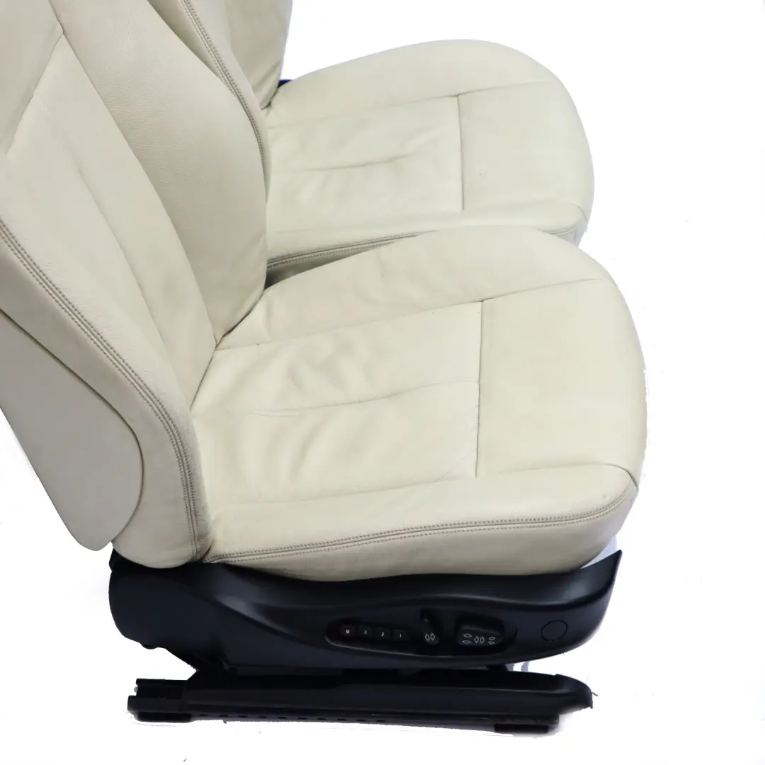 BMW E63 Seats Individual Leather Merino Platinum Front Left Right Seat Memory - SKU rhd-E63 Individual Leather Front Seats - Part number E63 Individual Leather Front Seats