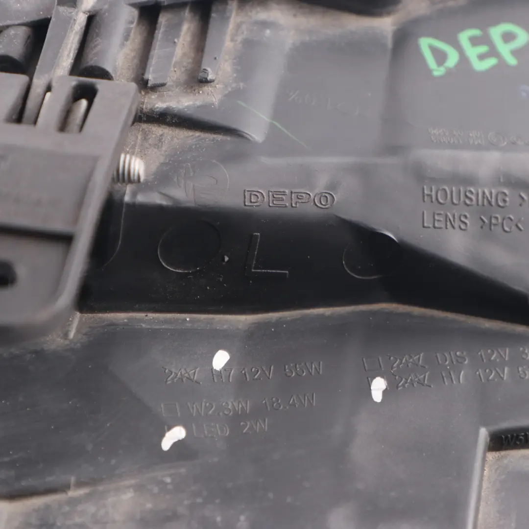 BMW E87 Passenger Side Headlight Headlamp Lamp Light Front Left N/S DEPO - SKU rhd-E87-DEPO-Left - Part number E87-DEPO-Left