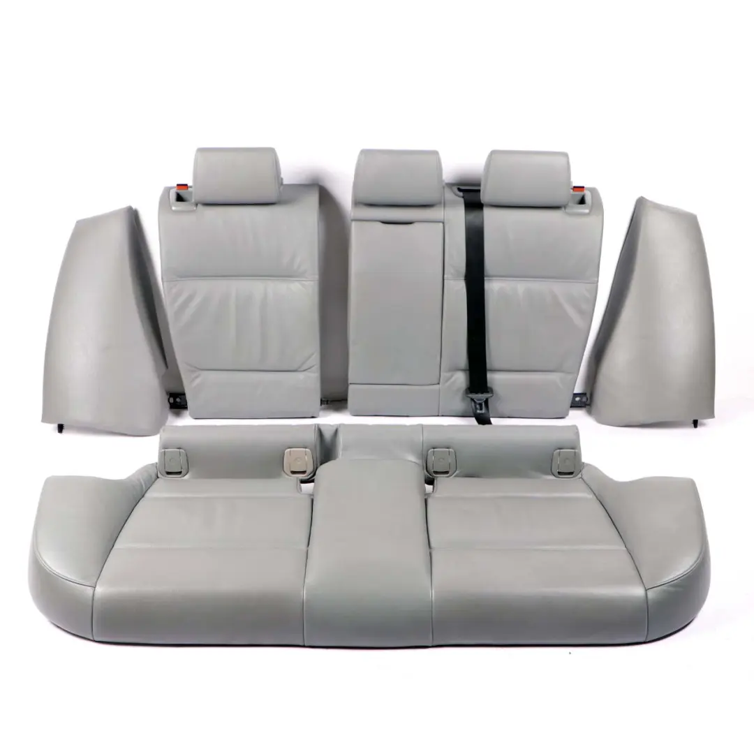BMW Touring Heated Grey Leather Interior Seats Electric Memory Door Cards - SKU rhd-E91 Grey Leather Seats Memory - Part number E91