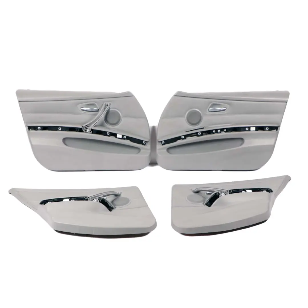 Heated Grey Leather Interior Seats Electric Memory Door Cards to BMW Touring with Part number E91 BMW Touring Heated Grey Leather Interior Seats Electric Memory Door Cards - SKU rhd-E91 Grey Leather Seats Memory - Part number E91