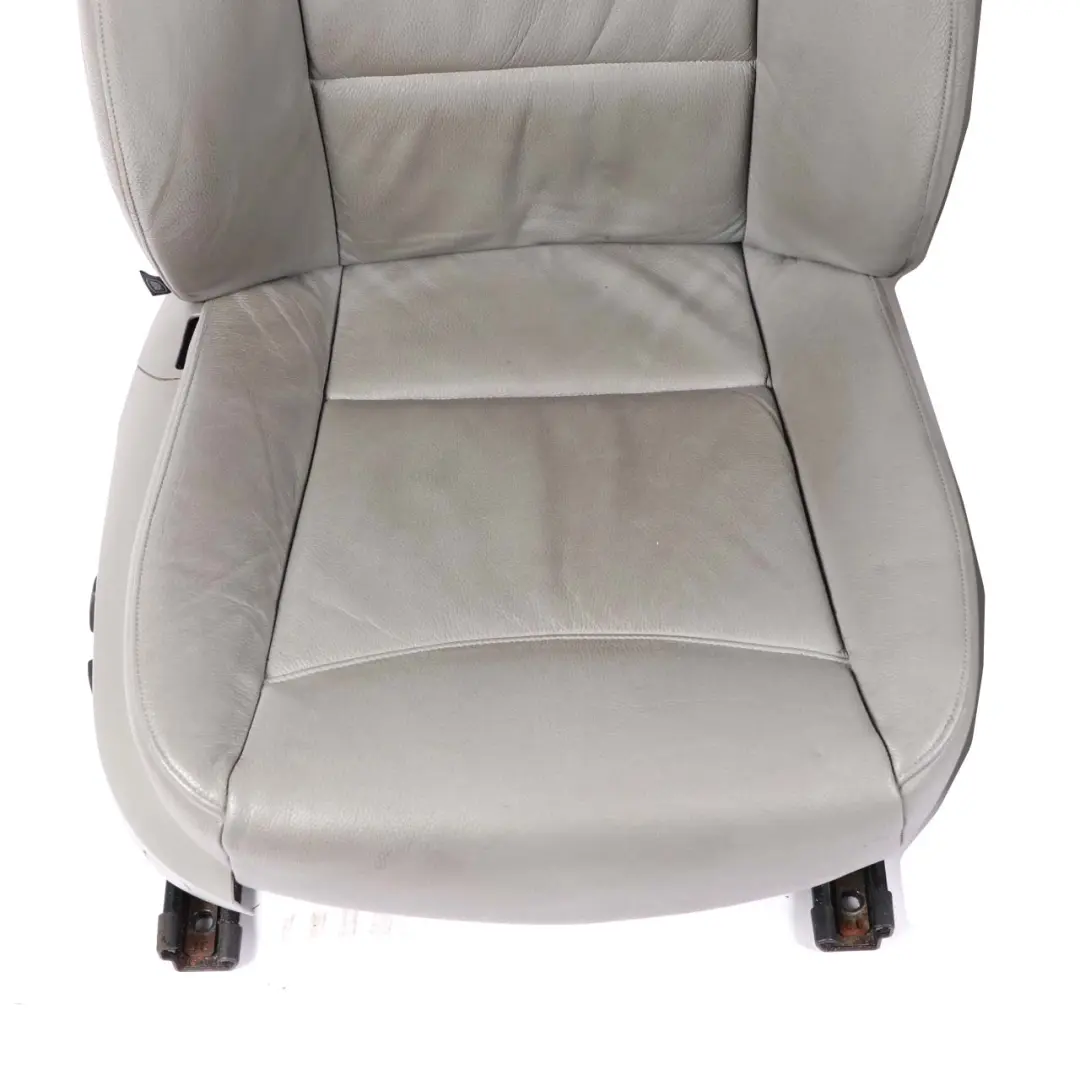 BMW Touring Heated Grey Leather Interior Seats Electric Memory Door Cards - SKU rhd-E91 Grey Leather Seats Memory - Part number E91