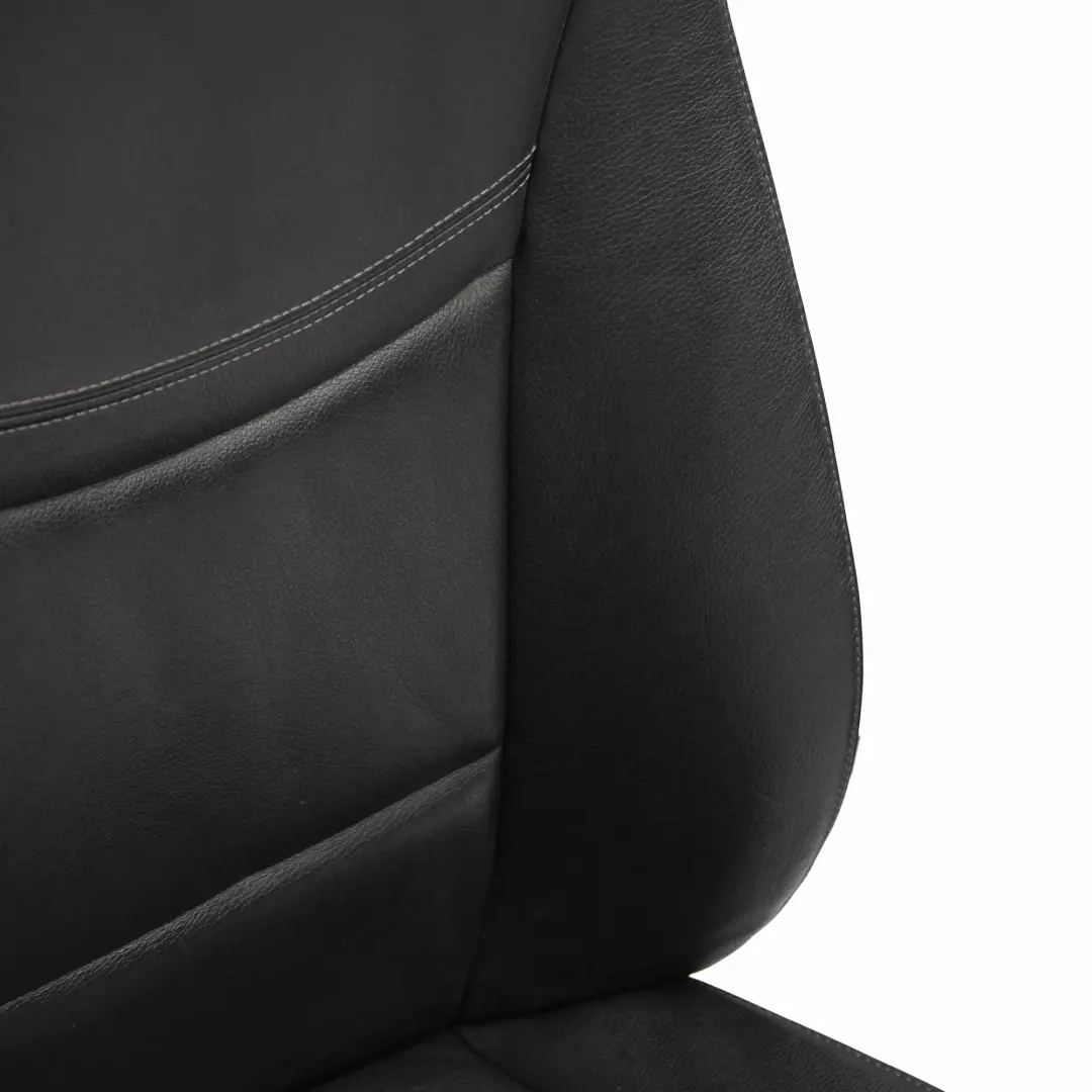  Ledersitze BMW E91 LCI Touring Heizung Schwarz Vorderseite Rücksitz Sitz - SKU rhd-E91 LCI Black Leather Seats-1 - Teilenummer E91 LCI Black Leather Seats