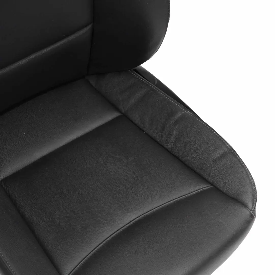  Ledersitze BMW E91 LCI Touring Heizung Schwarz Vorderseite Rücksitz Sitz - SKU rhd-E91 LCI Black Leather Seats-1 - Teilenummer E91 LCI Black Leather Seats