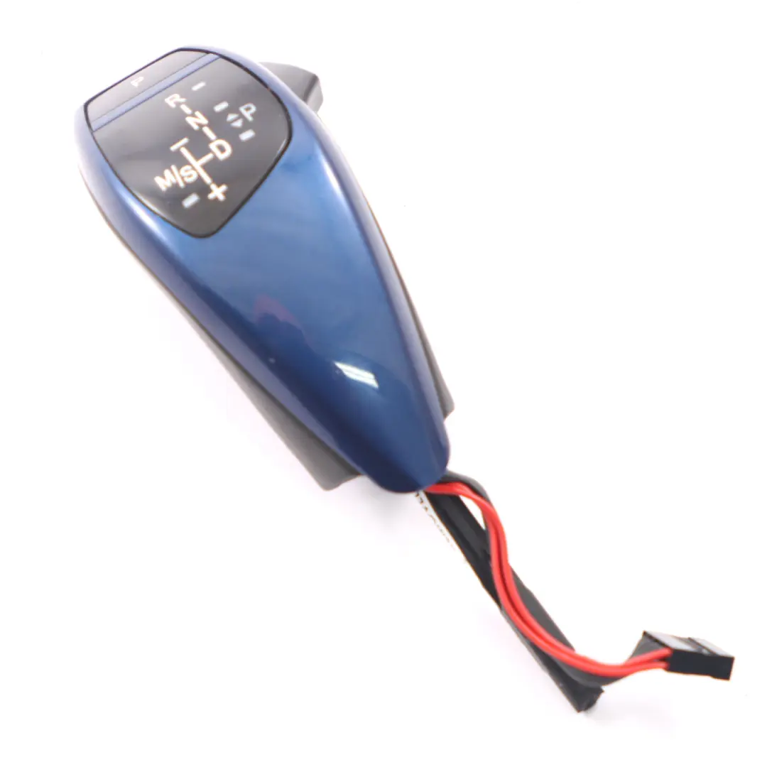  Gearshift Knob BMW E92 E93 Automatic Gear Selector Switch Lever Blue - SKU rhd-E92 GEAR KNOB - Part number E92 GEAR KNOB