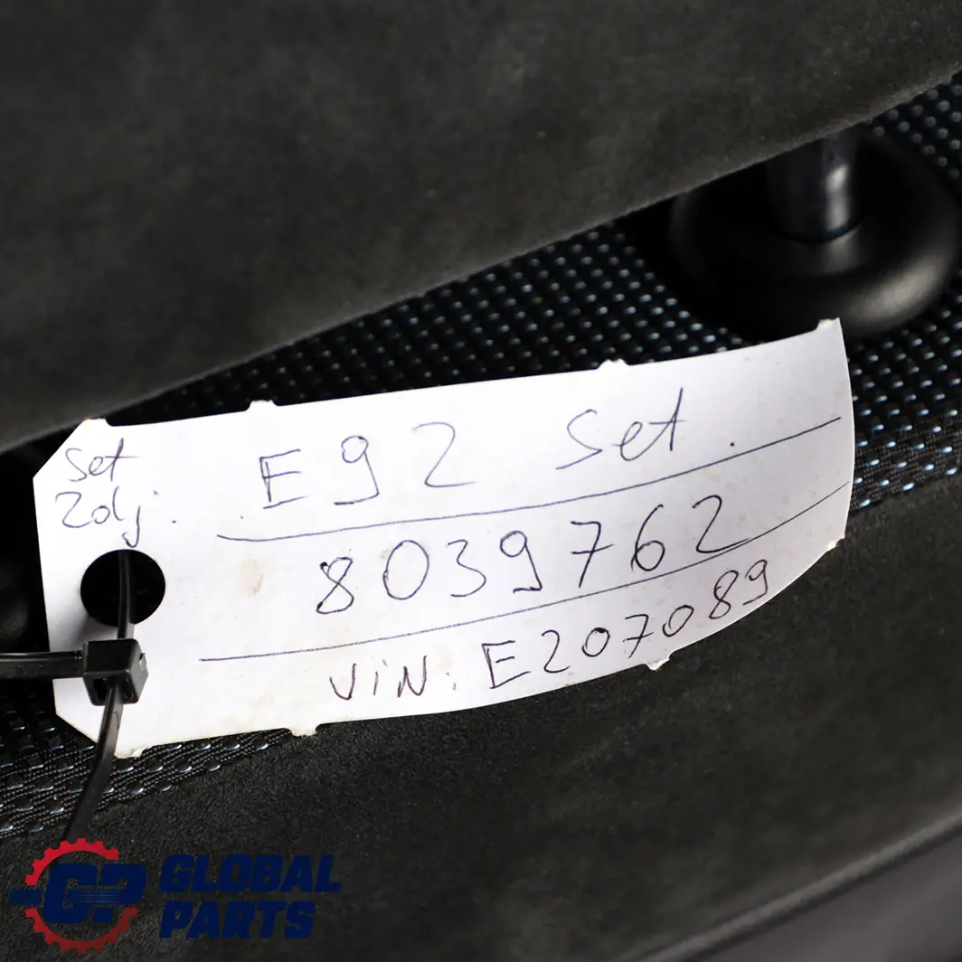 Alcantara Interior Electric Seats Seat Door Cards Memory to BMW E92 LCI M Sport with Part number 8039762 BMW E92 LCI M Sport Alcantara Interior Electric Seats Seat Door Cards Memory - SKU rhd-E92 M Sport Seats Alcantara - Part number 8039762