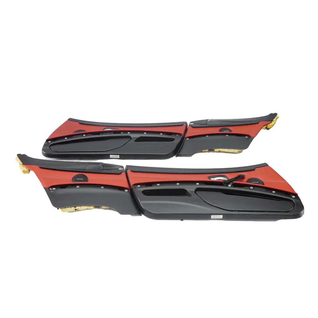 Leather Seats BMW Coupe Red Interior Front Rear Seat Memory with Door Cards to with Part number E92 Leather Seats BMW Coupe Red Interior Front Rear Seat Memory with Door Cards - SKU rhd-E92 Red Leather Seats Memory-1 - Part number E92