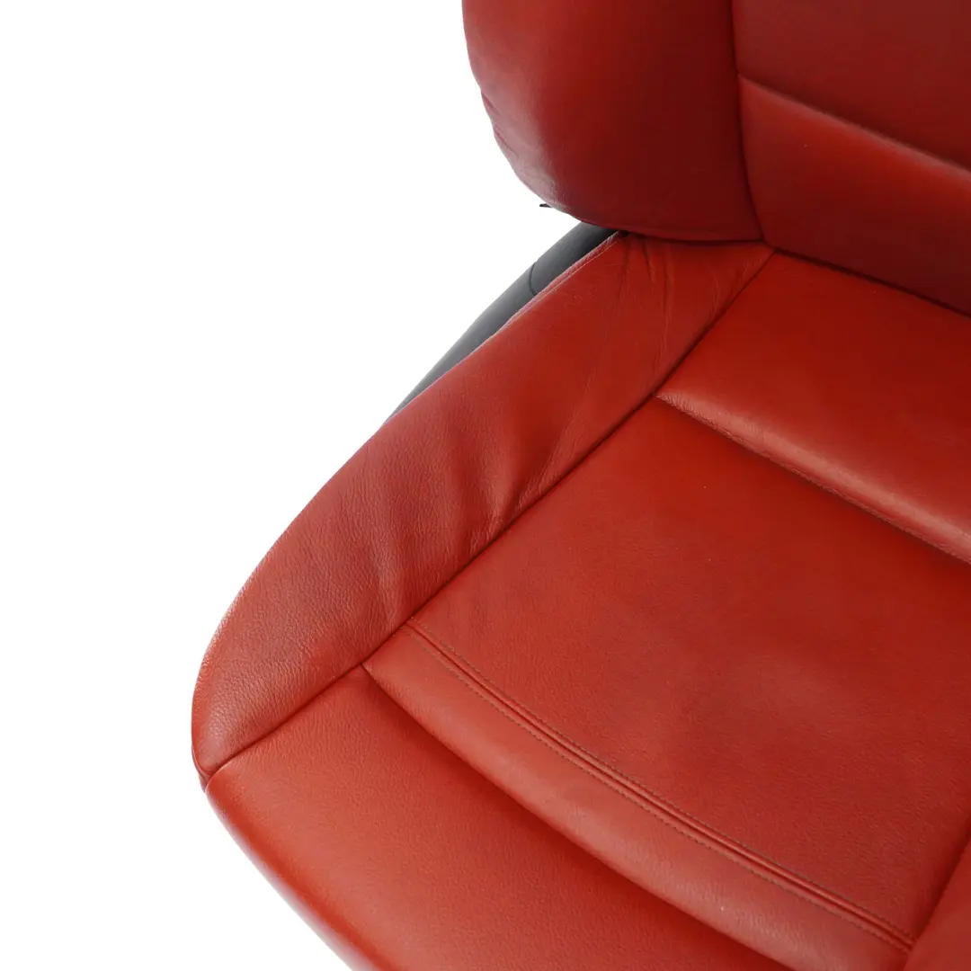 Leather Seats BMW Coupe Red Interior Front Rear Seat Memory with Door Cards to with Part number E92 Leather Seats BMW Coupe Red Interior Front Rear Seat Memory with Door Cards - SKU rhd-E92 Red Leather Seats Memory-1 - Part number E92