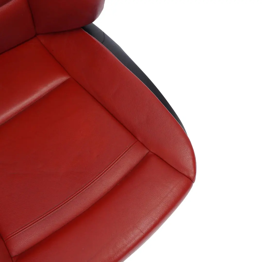 Leather Seats BMW Coupe Red Interior Front Rear Seat Memory with Door Cards to with Part number E92 Leather Seats BMW Coupe Red Interior Front Rear Seat Memory with Door Cards - SKU rhd-E92 Red Leather Seats Memory-1 - Part number E92