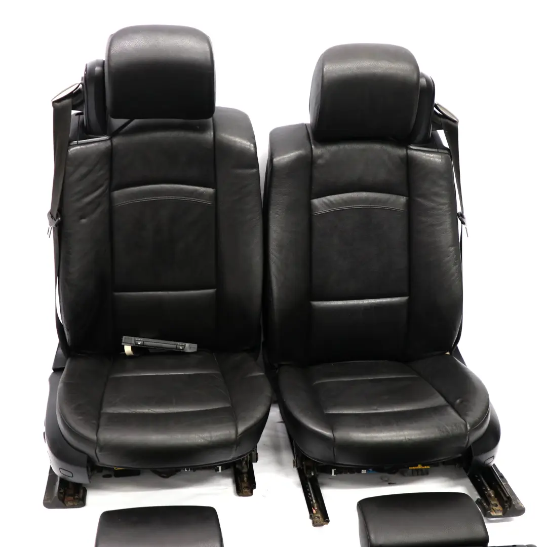Heated Black Leather Dakota Interior Seats Electric Memory Door Cards to BMW with Part number E93 BMW Heated Black Leather Dakota Interior Seats Electric Memory Door Cards - SKU rhd-E93 Black Leather Seats Memory-1 - Part number E93