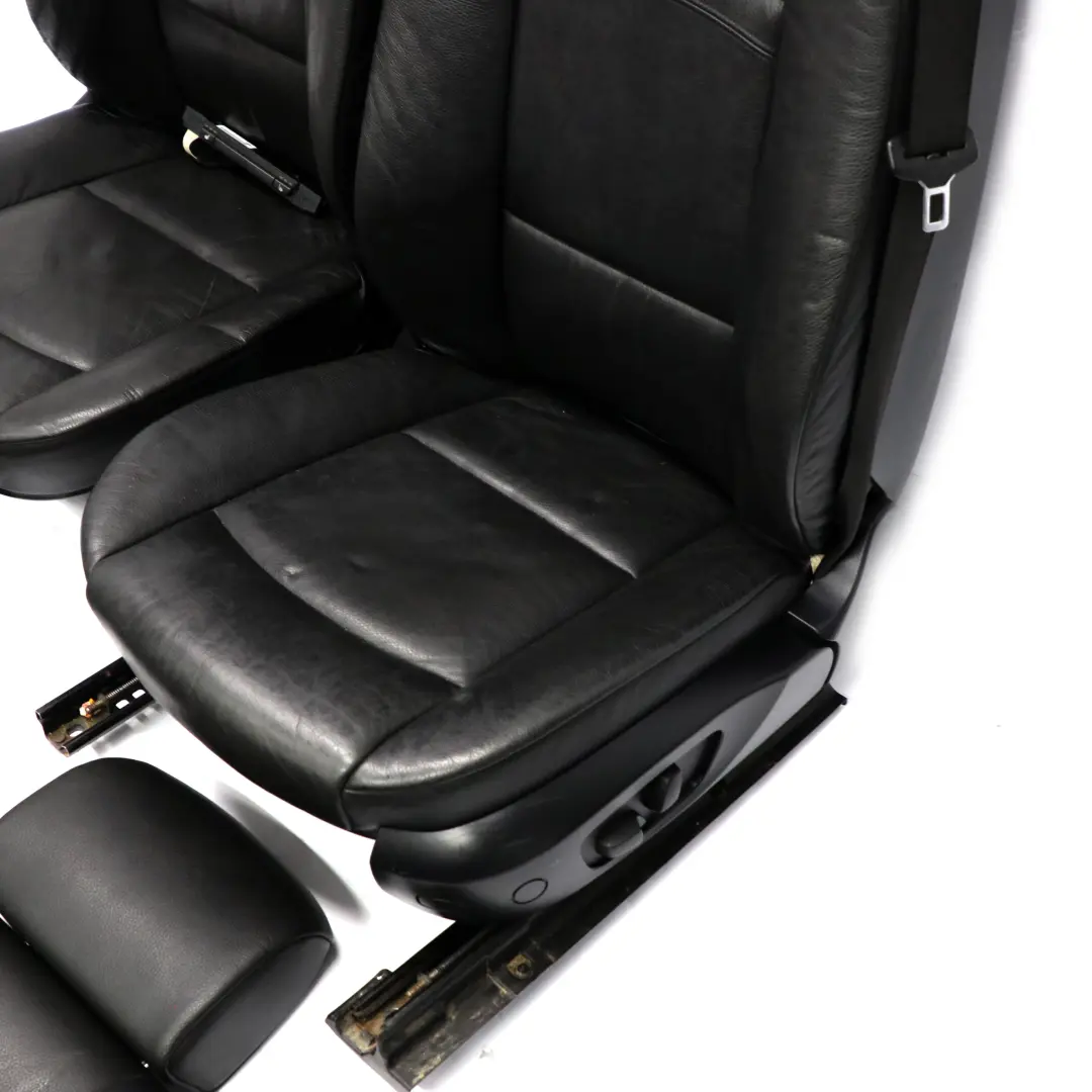 Heated Black Leather Dakota Interior Seats Electric Memory Door Cards to BMW with Part number E93 BMW Heated Black Leather Dakota Interior Seats Electric Memory Door Cards - SKU rhd-E93 Black Leather Seats Memory-1 - Part number E93