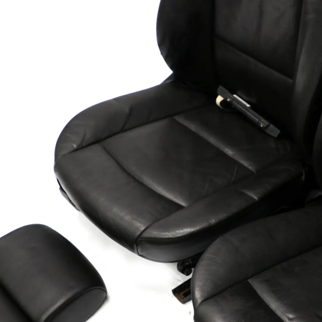 Heated Black Leather Dakota Interior Seats Electric Memory Door Cards to BMW with Part number E93 BMW Heated Black Leather Dakota Interior Seats Electric Memory Door Cards - SKU rhd-E93 Black Leather Seats Memory-1 - Part number E93