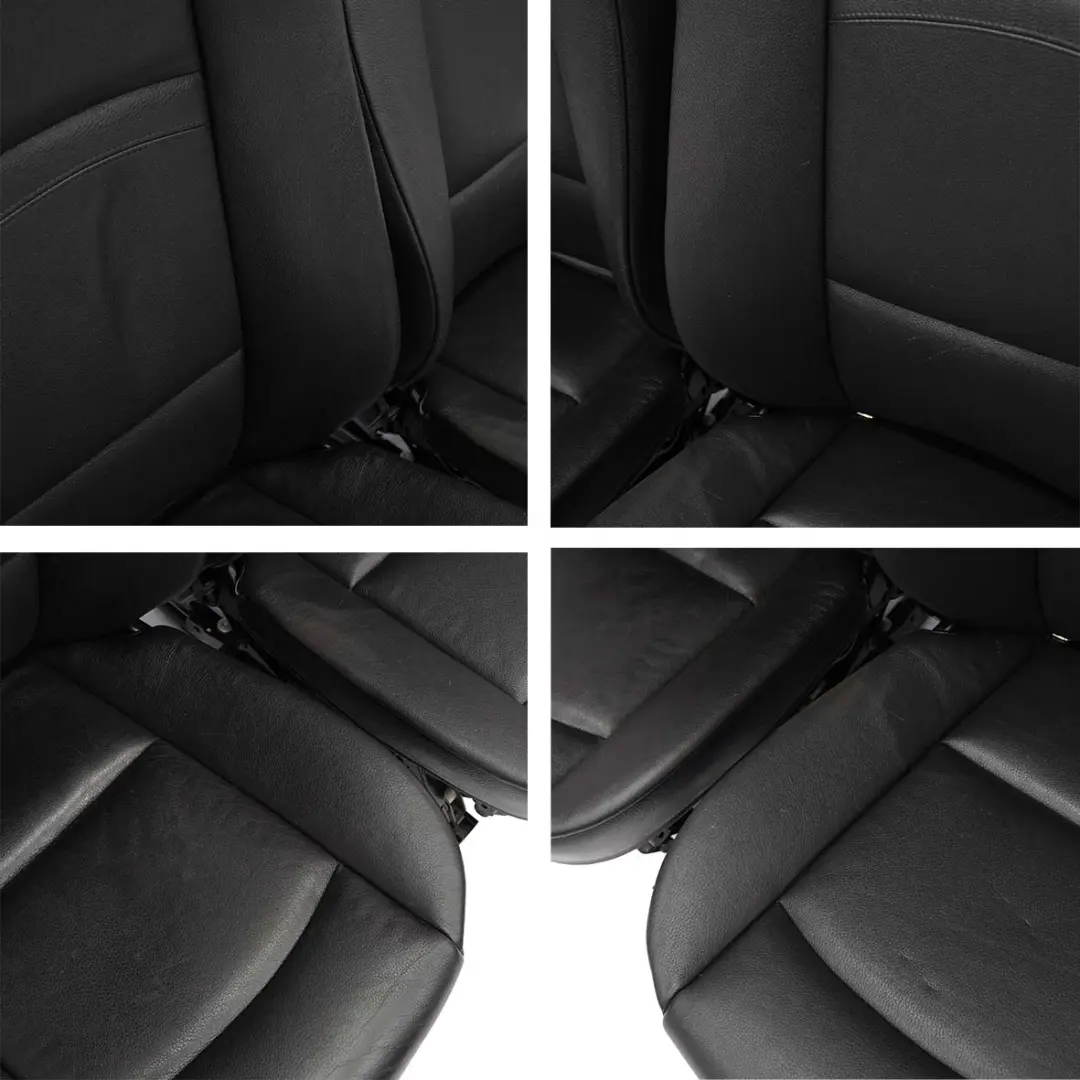 Heated Black Leather Dakota Seat Seats Electric Memory Door Cards to BMW LCI with Part number E93 BMW LCI Heated Black Leather Dakota Seat Seats Electric Memory Door Cards - SKU rhd-E93 Black Leather Seats Memory-2 - Part number E93