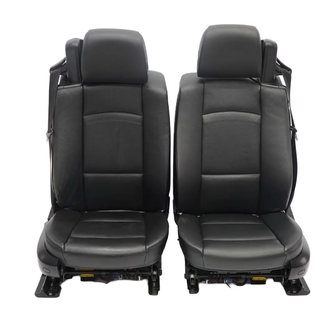 Heated Black Leather Dakota Seat Seats Electric Memory Door Cards to BMW LCI with Part number E93 BMW LCI Heated Black Leather Dakota Seat Seats Electric Memory Door Cards - SKU rhd-E93 Black Leather Seats Memory-2 - Part number E93