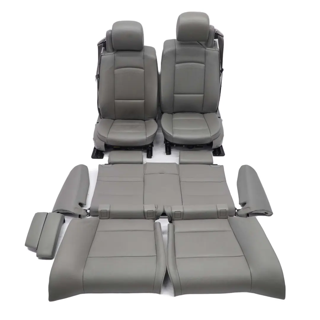 Leather Seats BMW E93 Convertible Heated Grey Set Interior Seat Electric Memory to with Part number 6989806 Leather Seats BMW E93 Convertible Heated Grey Set Interior Seat Electric Memory - SKU rhd-E93 Grey Leather Seats Memory - Part number 6989806