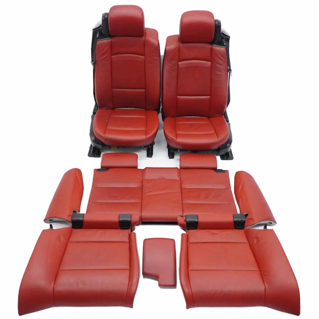 Leather Interior Seats Electric Memory to BMW E93 Cabrio Red with Part number E93 Red Leather Seats Memory BMW E93 Cabrio Red Leather Interior Seats Electric Memory - SKU rhd-E93 Red Leather Seats Memory - Part number E93 Red Leather Seats Memory
