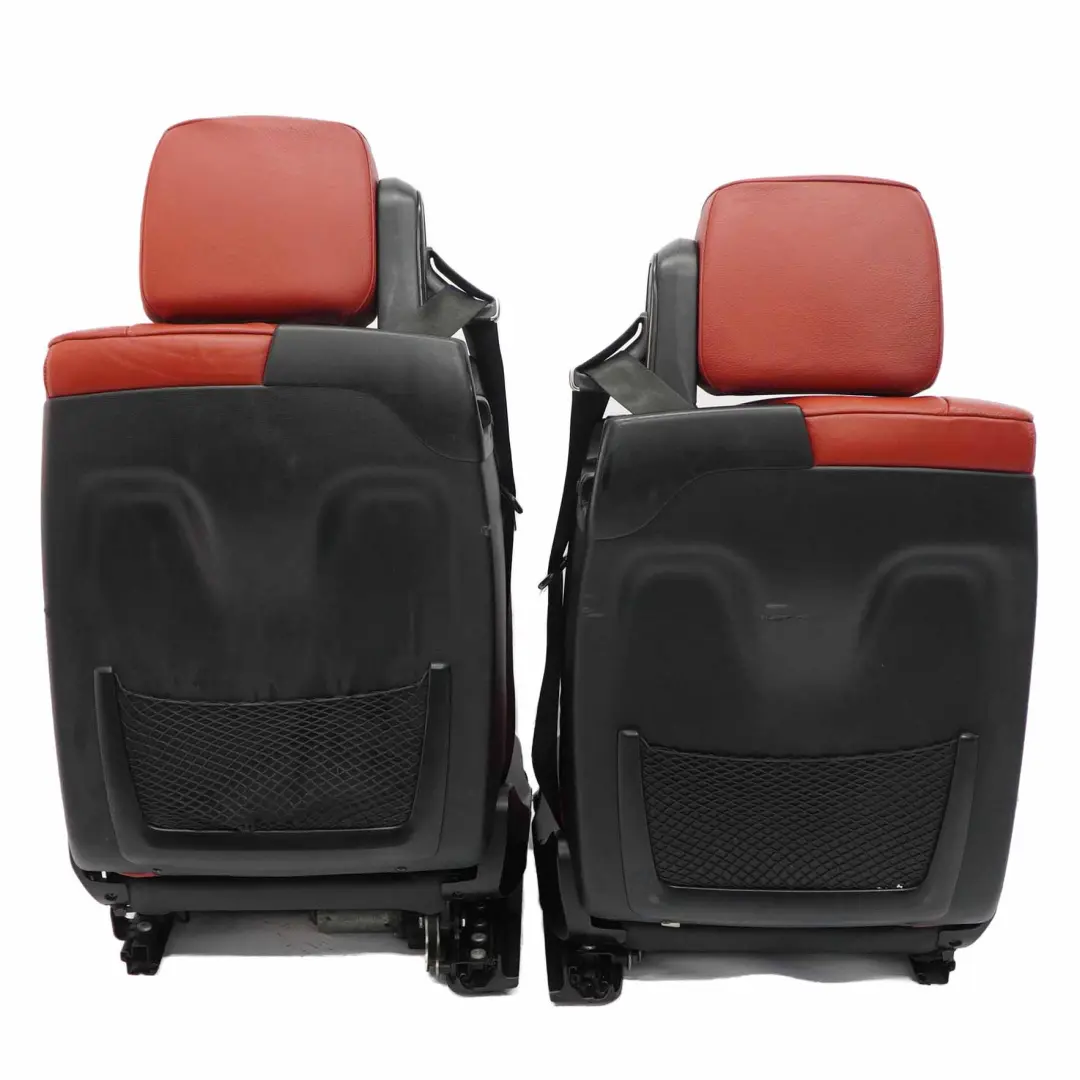 BMW E93 Cabrio Red Leather Interior Seats Electric Memory - SKU rhd-E93 Red Leather Seats Memory - Part number E93 Red Leather Seats Memory