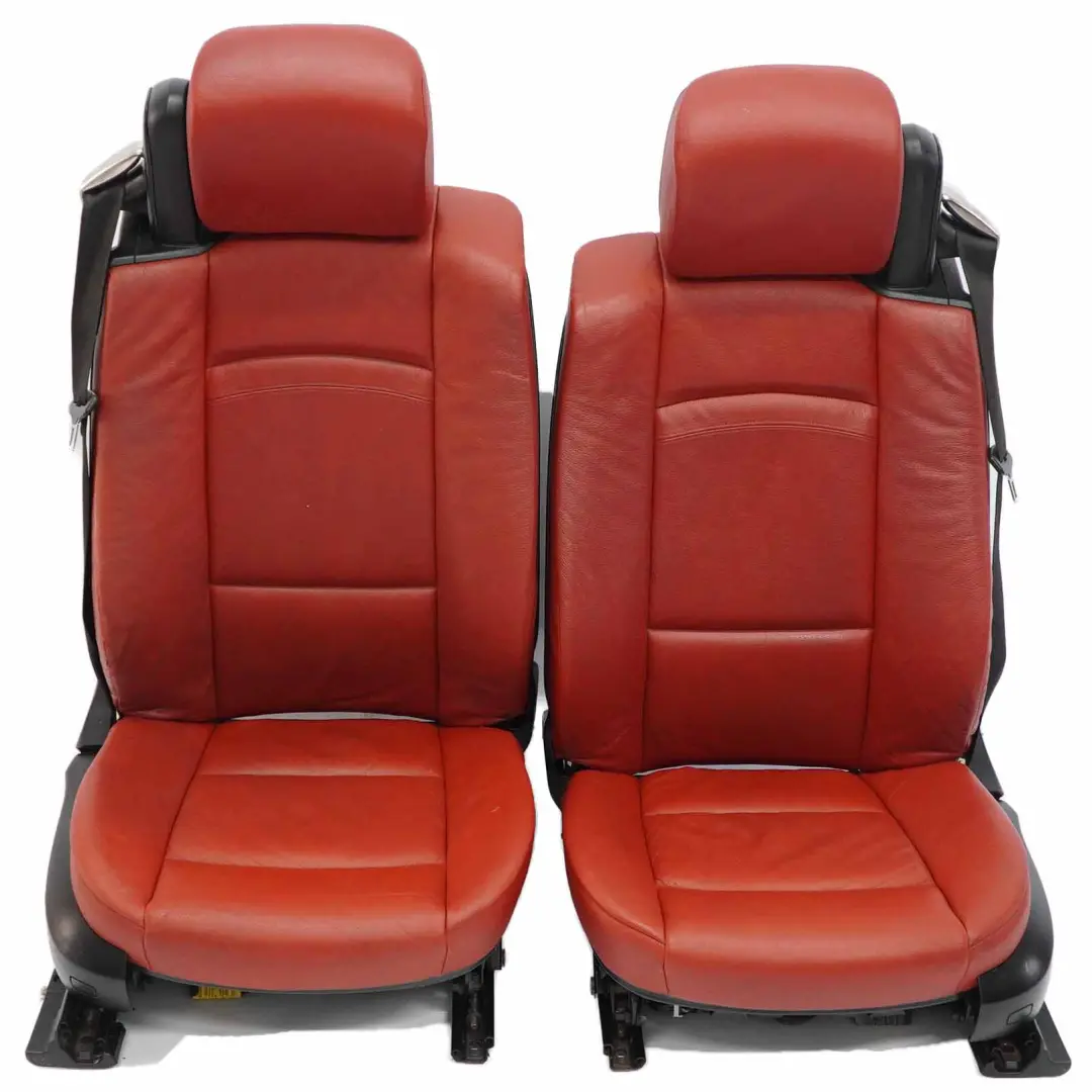 Leather Interior Seats Electric Memory to BMW E93 Cabrio Red with Part number E93 Red Leather Seats Memory BMW E93 Cabrio Red Leather Interior Seats Electric Memory - SKU rhd-E93 Red Leather Seats Memory - Part number E93 Red Leather Seats Memory